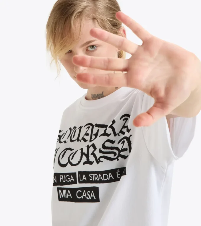 T-Shirt Ss Squadra Di Corsa Squadra di Corsa T-Shirt – Recycelte Baumwolle – Unisex T-Shirt Ss Squadra Di Corsa Squadra di Corsa T-Shirt – Recycelte Baumwolle – Unisex